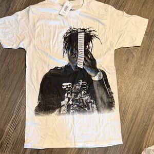 Juice world Spencer's Black and White Graphic Tee